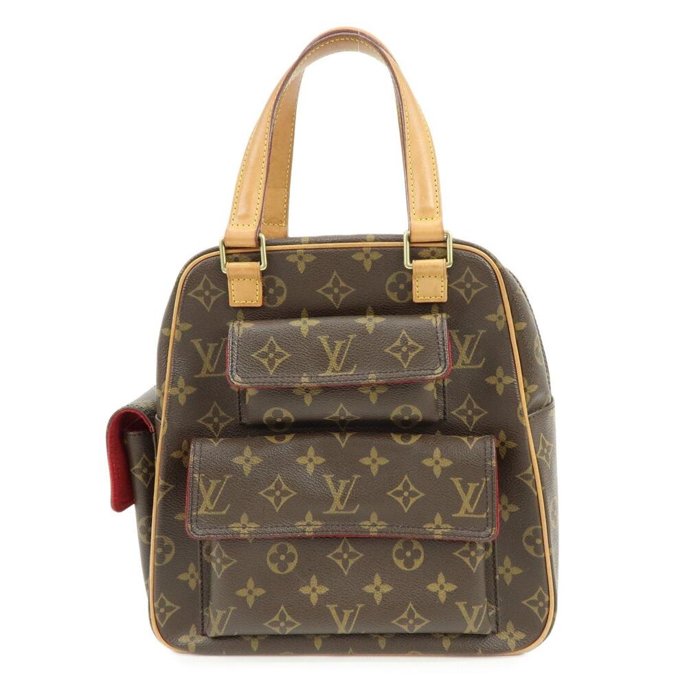 Louis Vuitton Monogram Excentri Cite Handbag Brown